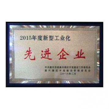 2015年度新型工业化先进企业