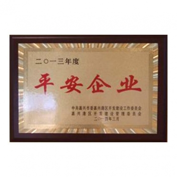 2013年度平安企业